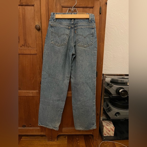Vintage Levi's 550 Orange Tab Jeans - Picture 2 of 4